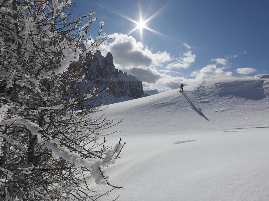 Sciare nel Dolomiti Superski