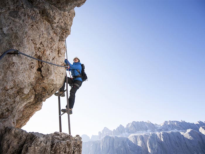 Arrampicata e scalate nelle Dolomiti
